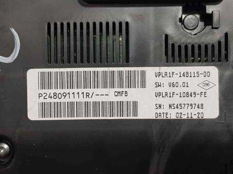 Foto 3ª: Cuadro de Instrumentos Renault Clio BUSINESS 86CV 63KW [K9KU8] (2020)