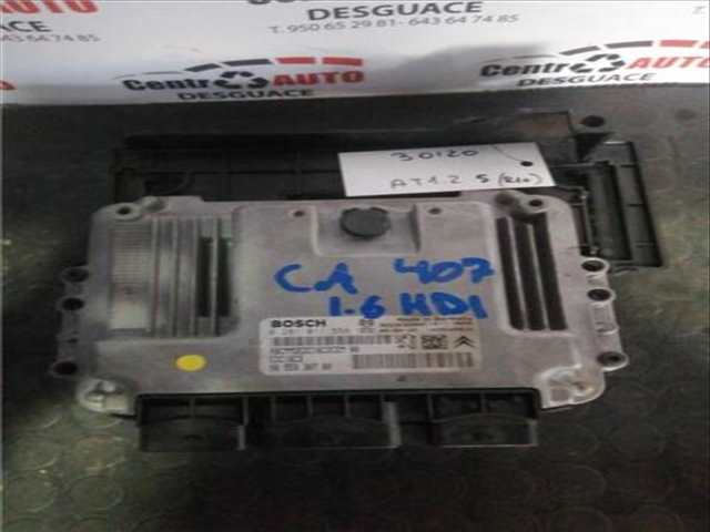 Foto 2ª: Centralita Motor ECU Peugeot 407 1.6 SPORT [1 6 LTR. - 80 KW HDI FAP CAT 9HZ - DV6TED4)] 109CV