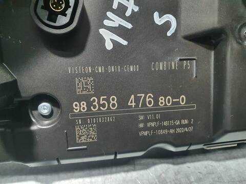 Foto 3ª: Cuadro de Instrumentos Peugeot 308 ACTIVE PACK BLUEHDI 130 S S 131CV 96KW [YH01] (2022)