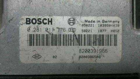 Foto 2ª: Centralita Motor ECU Renault Megane BERLINA 75CV 55KW I FASE 2 BERLINA BA0) (1999)