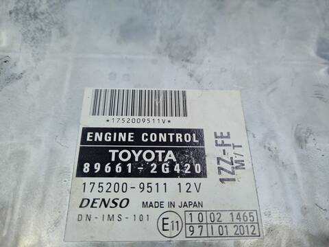 Foto 3ª: Centralita Motor ECU Toyota Celica 1.8 143CV 105KW [1ZZFE] (2003)