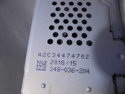 Foto 3ª: Sistema Audio Radio CD Fiat 500 G 69CV 51KW BLACKJACK [169A4000] (2018)