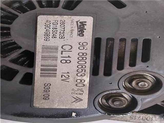 Foto 3ª: Alternador Peugeot 407 1.6 HDI 110 109CV 80KW [D-9HZ] (2009)