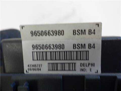 Foto 3ª: Centralita BSM Peugeot 206 1.4 HDI ECO 70 68CV 50KW [8HX (DV4TD)] (2004)