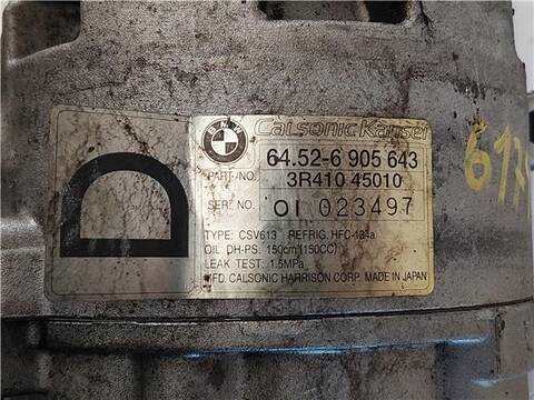 Foto 3ª: Compresor Aire Acondicionado Bmw Serie 3 315 2.0 320D BERLINA 150CV 110KW [M47 D20 (20 4 D4)] (2001)