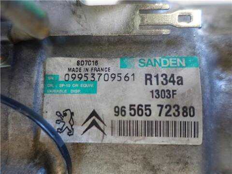Foto 3ª: Compresor Aire Acondicionado Peugeot 407 2.7 HDI COUPE 204CV 150KW [UHZ (DT17)] (2006)