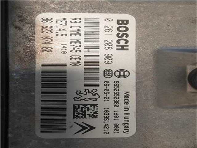 Foto 3ª: Centralita Motor ECU Peugeot 307 1.6 BASICO COUPE 109CV 80KW [NFU (TU5JP4)] (2006)