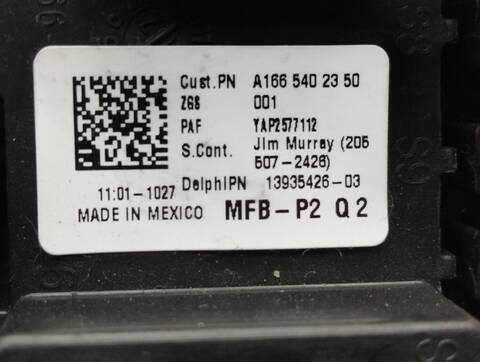 Foto 3ª: Caja Reles Fusibles Mercedes Clase G 230 GLE 350 D 4MATIC 258CV 190KW [642826] (2017)
