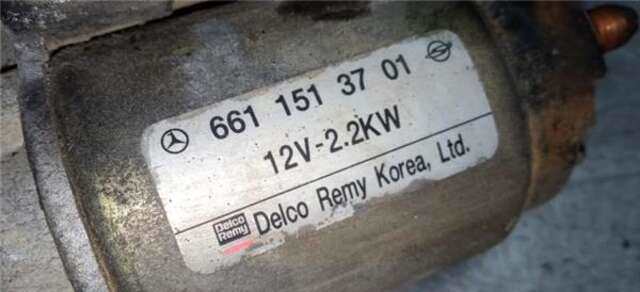 Motor de Arranque Ssangyong Kyron 2.0 200 XDI [2.0 LTR. - 104 KW TD-KAT]