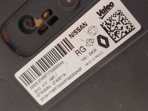 Foto 4ª: Alternador Renault Arkana 1.3 TCE 140 LDN0) 140CV 103KW [H5H490] (2022)