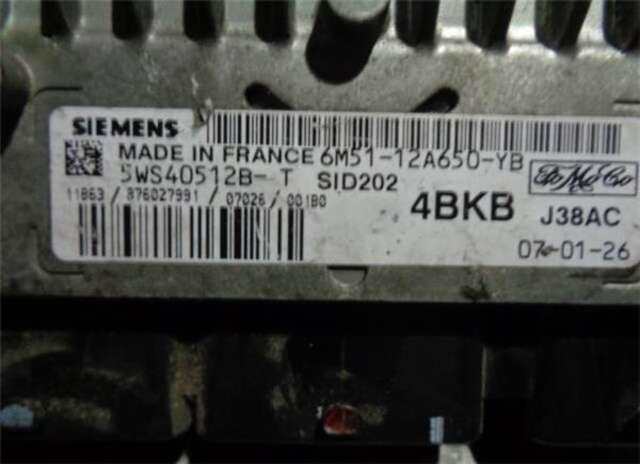 Foto 3ª: Centralita Motor ECU Ford Focus 1.8 TDCI [KKDA]