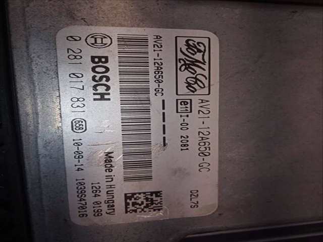 Foto 3ª: Centralita Motor ECU Ford Fiesta AMBIENTE 69CV 51KW [KVJA] (2010)