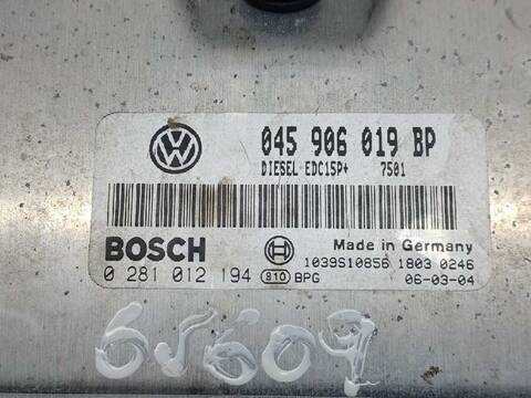 Foto 3ª: Centralita Motor ECU Volkswagen Polo MATCH 70CV 51KW [BNM] (2006)