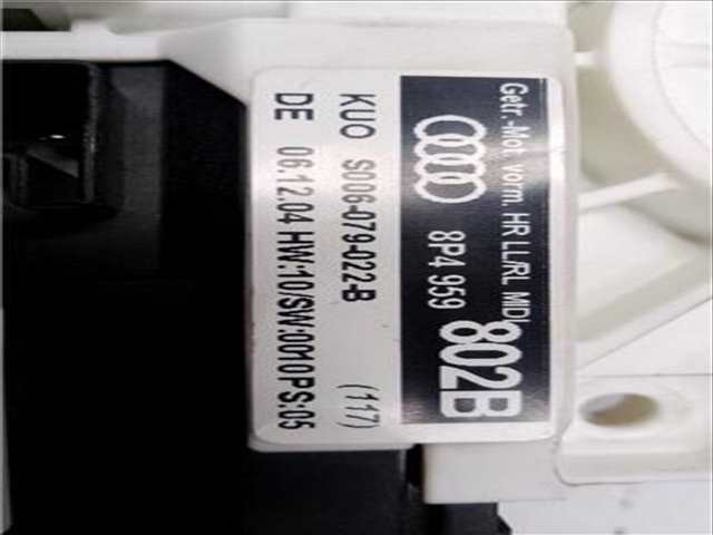 Foto 2ª: Elevalunas Eléctrico Trasero Derecho Audi A3 1.9 TDI AMBIENTE [1 9 LTR. - 77 KW TDI] 105CV