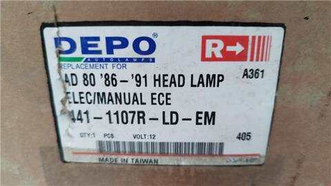 Foto 2ª: Faro Derecho Audi 80 AVANT BERLINA