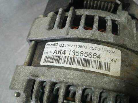 Foto 2ª: Alternador Opel Corsa EXPRESSION 75CV 55KW [B14XER] (2017)