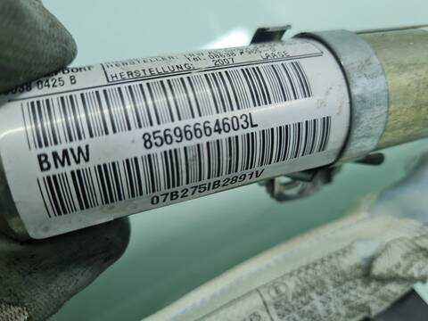 Foto 4ª: Airbag Cortina Delantero Derecho Bmw Serie 3 315 320D BERLINA 177CV 130KW [N47D20A] (2007)