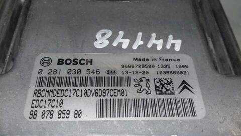 Foto 3ª: Centralita Motor ECU Peugeot Partner CONFORT L1 75CV 55KW [9HN] (2014)