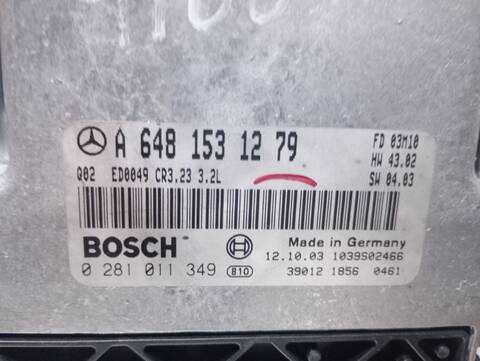 Foto 3ª: Centralita Motor ECU Mercedes Clase E 180 E 320 CDI 211.026) BERLINA 204CV 150KW [648961] (2003)