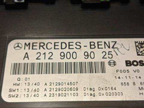 Foto 4ª: Caja Reles Fusibles Mercedes Clase C 160 E 220 BLUETEC 207.401) 170CV 125KW [651911] (2014)