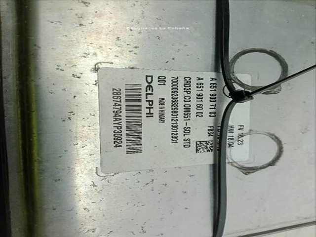 Foto 3ª: Centralita Motor ECU Mercedes Sprinter 314 CDI [OM 651.958] (2018)