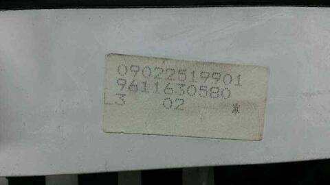 Foto 3ª: Cuadro de Instrumentos Citroen Zx 120CV 88KW (1991)