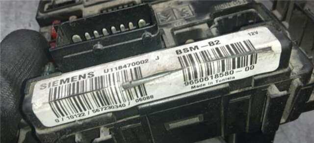 Caja Reles Fusibles Peugeot 206 1.4 HDI ECO 70