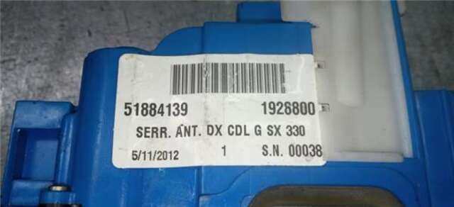 Cerradura Puerta Delantera Derecha Fiat 500 1.3 LOUNGE [1.3 LTR. - 62 KW 16V JTD CAT]