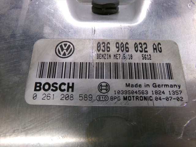 Foto 4ª: Centralita Motor ECU Volkswagen Golf 1.4 G SERIE 5, 2004-2008 [BCA] (2005)