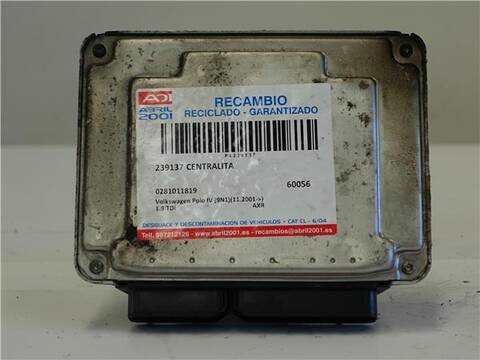Centralita Motor ECU Volkswagen Polo 1.9 TDI 101CV 74KW