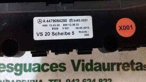 Foto 3ª: Sistema Audio Radio CD Mercedes Vito 88CV 65KW (2014)