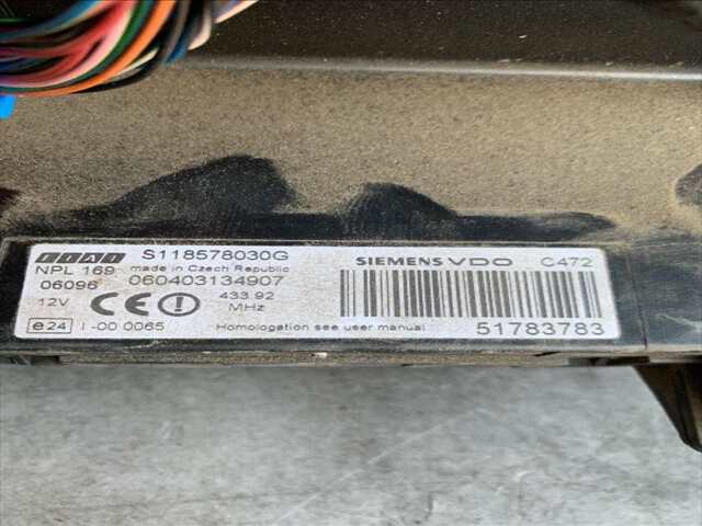 Foto 2ª: Caja Reles Fusibles Fiat Panda 1.2 8V 60CV [188A4000] (2006)
