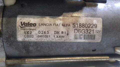 Foto 2ª: Motor de Arranque Peugeot Bipper BASICO 75CV 55KW [199A9000] (2012)