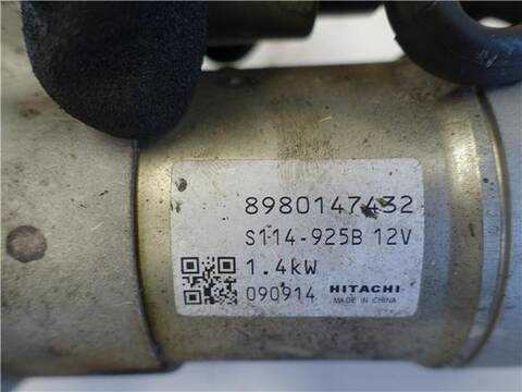 Foto 3ª: Motor de Arranque Opel Astra 1.7 CDTI 125CV 92KW [A 17 DTR] (2010)