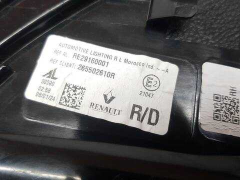 Foto 3ª: Piloto Trasero Derecho Renault Austral TECHNO 158CV 116KW [H5H498] (2024)