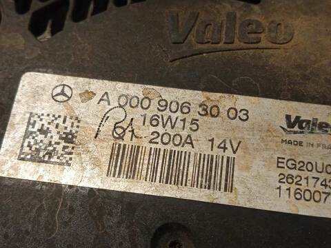 Foto 4ª: Alternador Mercedes Clase E 180 E 220 D 213.204) 194CV 143KW FAMILIAR [654920] (2017)