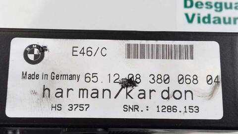 Foto 3ª: Centralita Motor ECU Bmw Serie 3 315 330 CI 231CV 170KW [M54306S3] (2001)