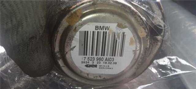Transmision Trasera Derecha Bmw Serie 1 114 1.6 116I [1.6 LTR. - 90 KW 16V CAT]