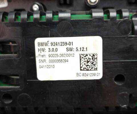 Foto 3ª: Mando Climatizador Bmw Serie 5 518 530 D (2009)