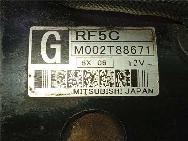 Foto 2ª: Motor de Arranque Mazda 5 2.0 ACTIVE [2.0 LTR. - 81 KW TURBODIESEL CAT]