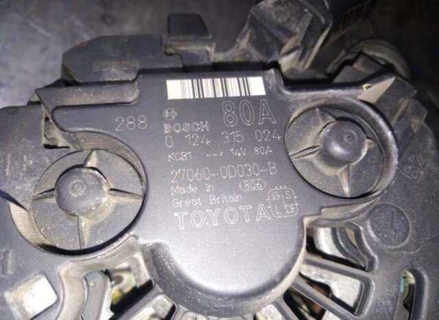 Alternador Toyota Avensis 1.8 SOL BERLINA (5-PTAS) [1.8 LTR. - 95 KW 16V CAT]