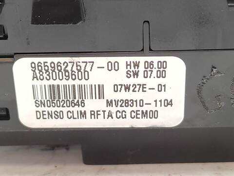 Foto 3ª: Mando Climatizador Citroen C4 2.0 HDI 138 PICASSO 136CV 100KW [RHJ] (2007)