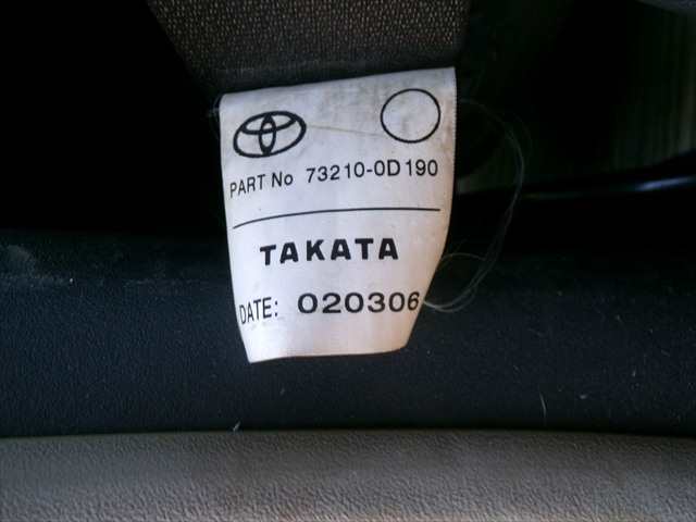Foto 2ª: Cinturón Delantero Derecho Toyota Yaris 1.4 D 2006-2011 [1ND] (2006)