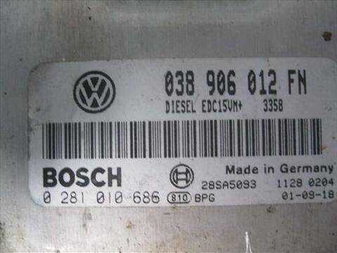 Foto 2ª: Centralita Motor ECU Seat Leon 1.9 TDI 90CV 66KW [ALH] (2001)