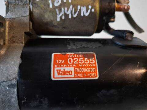 Foto 3ª: Motor de Arranque Hyundai Atos GLS 2003 ) 63CV