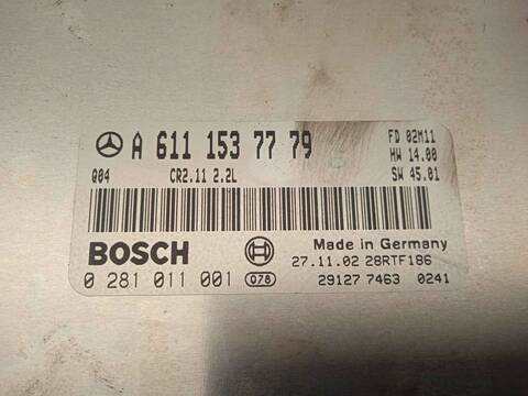 Foto 3ª: Centralita Motor ECU Mercedes Clase C 160 C 220 CDI 203.706) COUPE 143CV 105KW [OM611962] (2005)