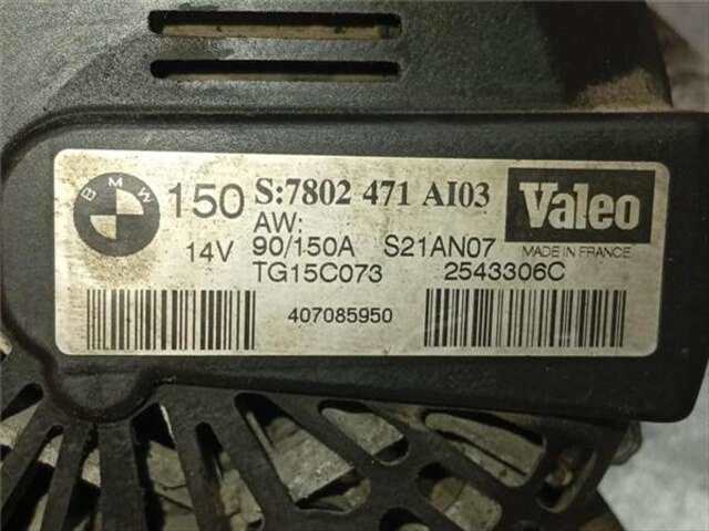 Alternador Bmw Serie 3 315 3.0 330D XDRIVE [3.0 LTR. - 170 KW TURBODIESEL CAT]