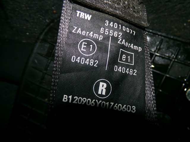 Foto 2ª: Cinturón Delantero Derecho Chevrolet Epica 2.0 D 2006-2010 [Z20S] (2007)