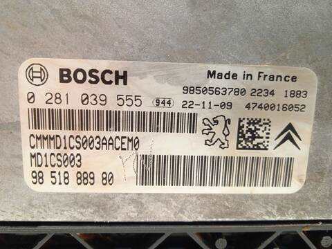 Foto 4ª: Centralita Motor ECU Fiat Doblo BLUEHDI 100 102CV 75KW FURGONETA [YH01] (2023)