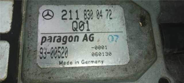 Centralita Motor ECU Mercedes Clase S 220 3.0 S 320 CDI L (221.122) [3.0 LTR. - 173 KW CDI CAT]